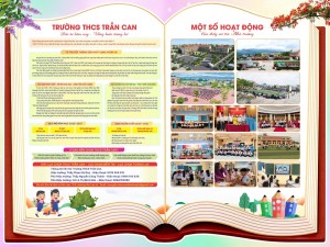 TRƯỜNG THCS TRẦN CAN – VỮNG BƯỚC TƯƠNG LAI